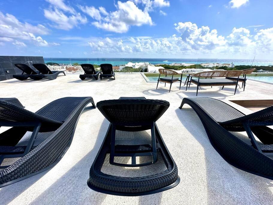1br Modern Loft With Pool View, Rooftop & Gym
