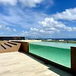 1Br Modern Loft With Pool View, Rooftop & Gym