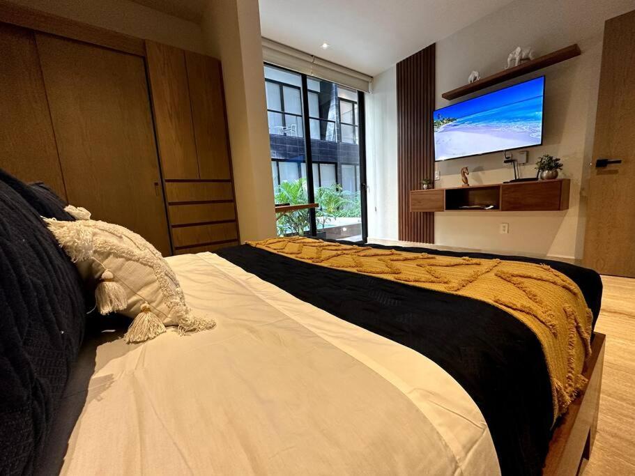 1br Modern Loft With Pool View, Rooftop & Gym *